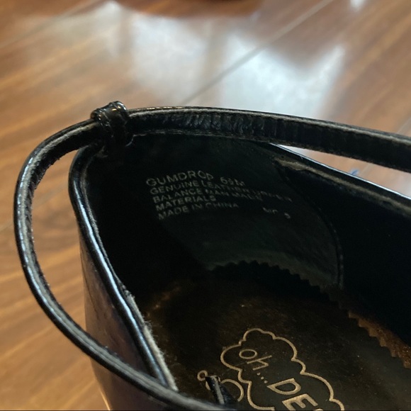 Blue T-Strap Ballet Flats size 6.5 - Oh Deer! - Picture 4 of 4